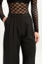  Sloane Straight Leg Pant in Zwart | Dames Bardot Broek