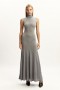  Astoria Knit Maxi Dress Dovegrey | Naisten Bardot-mekot päiväkäyttöön