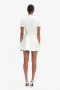  Zephyra Collar Mini Dress orkideanvalkoinen | Naisten Bardot Cocktail- ja juhlamekot