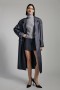  Manteau oversize Maika gris foncé | Manteaux Bardot pour femme