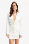  Robe blazer en lin Tribeca ivoire | Robes Bardot pour femme, du matin au soir