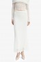  Adoni Mid Rise Maxi Skirt In Orchidwht | Damen Bardot-Röcke