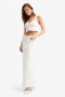  Evianna Denim Maxi Skirt In Off White – Bardot-Röcke für Damen
