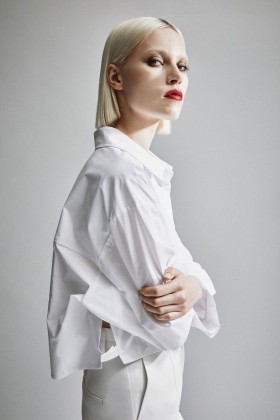 Πουκάμισο Rosita Oversized σε χρώμα ορχιδέα | Γυναικεία πουκάμισα και μπλούζες Bardot